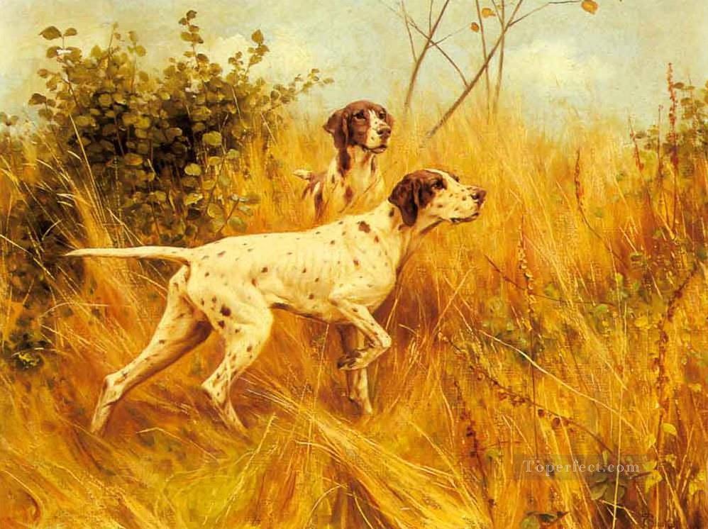 am194D13 animal dogs Oil Paintings